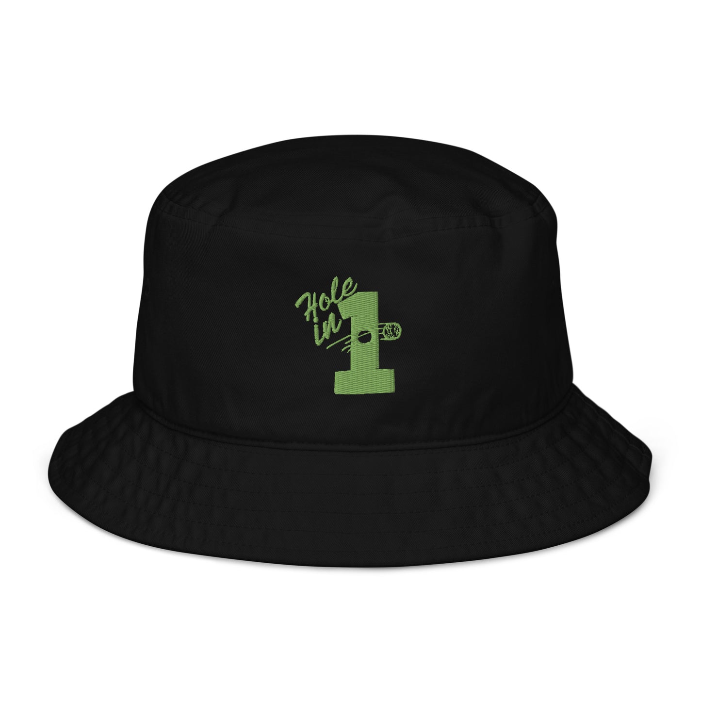 The "Hole in One" in Green Eco Bucket Hat