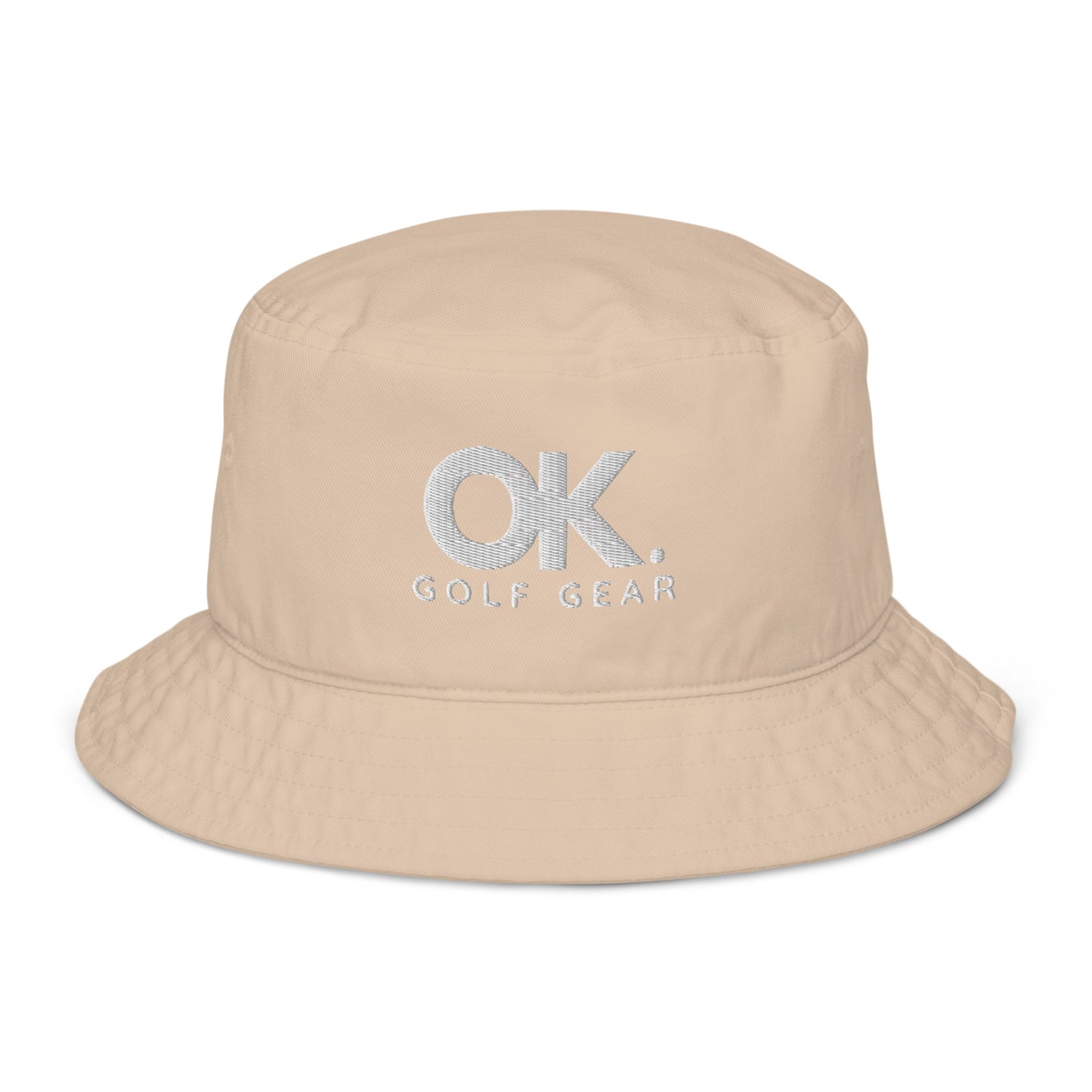 Ok Golf Gear in White Bucket Hat